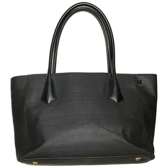 Dagne Dover Legend Signature Tote 15" Laptop Shoulder Bag Canvas Onyx Black - Picture 2 of 16